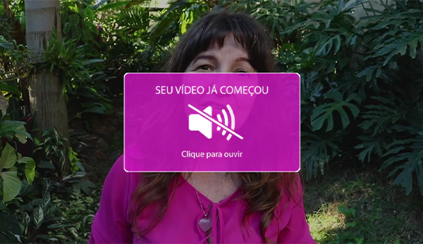 imagem da landing page da Angela Beier com PlumaVSL ativo